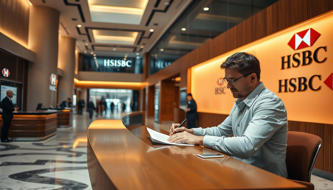 Applying for a Loan at HSBC